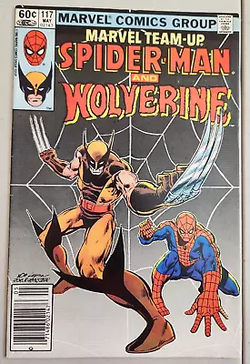 Buy Marvel Team-up #117 Spider-Man! Wolverine! Marvel 1982 • 7.76£