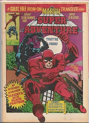 Buy Marvel Super Adventure #1 First Issue Daredevil & Black Panther VG (1981) Marvel • 10£