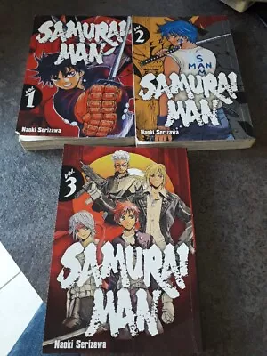 Buy Samurai Man Vols 1,2,3. Naomi Serizawa, Anime Works, 2002, Manga • 14.95£