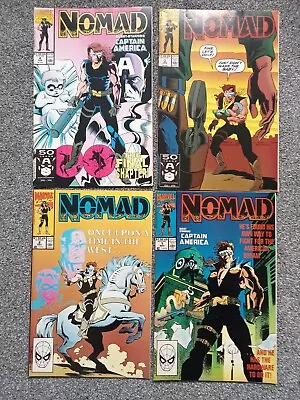 Buy Marvel's Nomad Comics Issues 1-4 Vol 1 Featuring Captain America. Good Condition • 7.99£