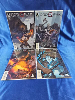 Buy GOD OF WAR 1--4 Complete Series Set Video Game # 1 2 3 4 Dark Horse Comics 2018 • 54.35£