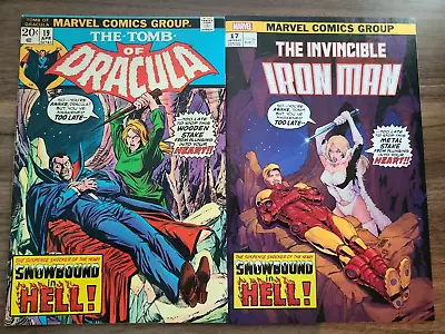 Buy Tomb Of Dracula #19 & Incredible Iron Man #17 • 21.55£