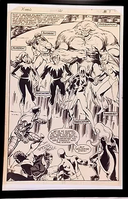 Buy Uncanny X-Men #121 Pg. 7 By John Byrne 11x17 FRAMED Original Art Print Poster • 46.55£