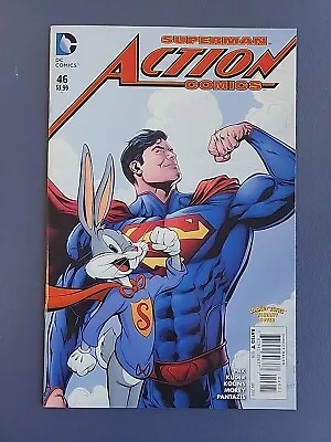 Buy Action Comics (2011) #46B NM  Looney Tunes Variant Super Bugs Bunny! DC • 3.88£