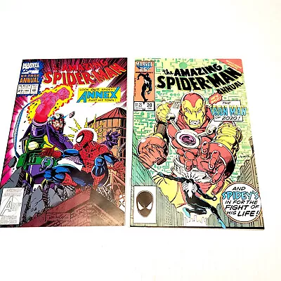Buy The Amazing Spider-man Annual #20 (1986 VF/NM)  AND Annual #27 (1993 VF/NM) • 11.58£