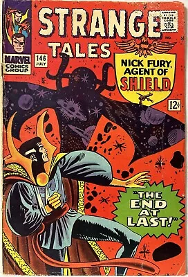 Buy Strange Tales #146 Marvel Comics 1966 Jack Kirby 1st App A.I.M. Eternity VG+ • 19.41£