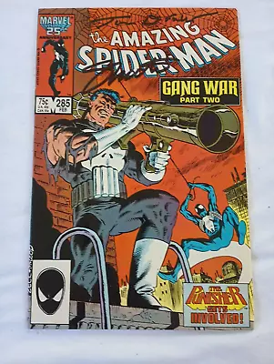 Buy Amazing Spiderman #285 Marvel Comics VFNM+ Signed  Jim Shooter & Tom DeFalco • 157.33£