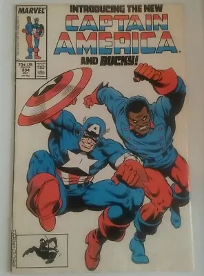 Buy Captain America #334 Marvel 1987 1st John Walker & Lamar Hoskins Mike Zeck Cover • 6.98£