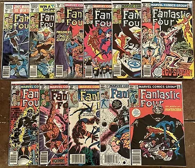 Buy Fantastic Four #222-225, 227-229, 231, 235, 253, 254 Marvel Comics Lot • 58.25£