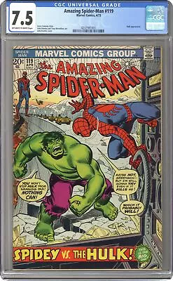 Buy Amazing Spider-Man #119 CGC 7.5 1973 4237981001 • 159.20£
