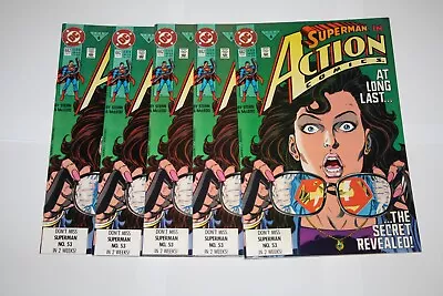 Buy Action Comics #662 (5 Copies)! 1991 DC! Superman Identity Revealed To Lois Lane! • 11.64£