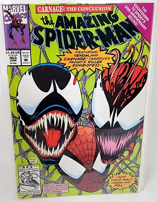 Buy Amazing Spider-man #363 Richard/mary Parker 1st Appearance *1992* 8.5 • 7.06£