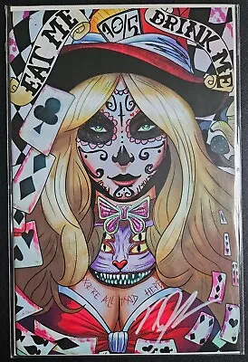 Buy Alice Never After #1 Sign & Remark Sugar Skull - LTD/500 NateMadeIt W/COA 🔥 • 58.25£