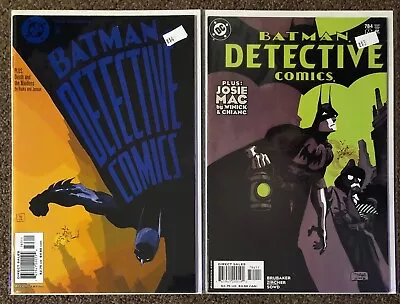 Buy Batman Detective Comics #783-784 DC Comic Book Lot X2 • 8.08£