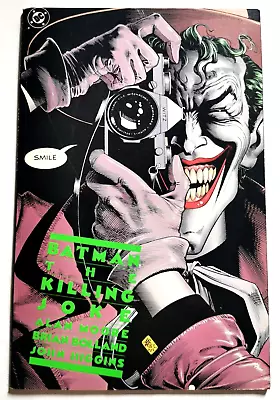 Buy BATMAN - THE KILLING JOKE 1988 - 1st Print Iconic Green Lettering • 40£