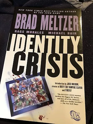 Buy Identity Crisis TPB (DC Comics 2005 October 2006) Brad Meltzer New • 27.18£