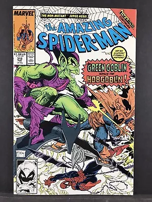 Buy Amazing Spider-Man 312 Marvel Comics 1989 McFarlane  Cover & Art Green Goblin NM • 15.52£