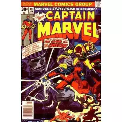 Buy Captain Marvel #48  - 1968 Series Marvel Comics VG Minus [i@ • 2.84£