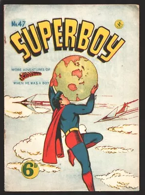 Buy Superman #47 1950's-Distributed In Australia- A Mask For A Hero  Story Appear... • 180.56£