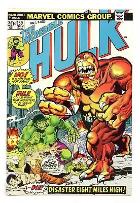 Buy Incredible Hulk #169 VG+ 4.5 1973 • 12.84£