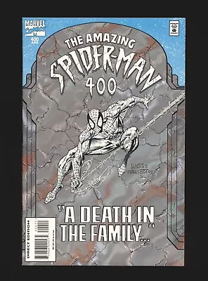 Buy Amazing Spider-man #400, NM- 9.2, No Overlay Variant; Death Of Aunt May • 38.83£