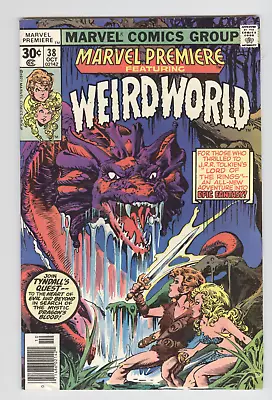 Buy Marvel Premiere #38 October 1977 VG Weird World • 3.10£