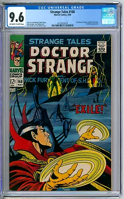 Buy Strange Tales 168 CGC Graded 9.6 NM+ Marvel Comics 1968 • 291.19£