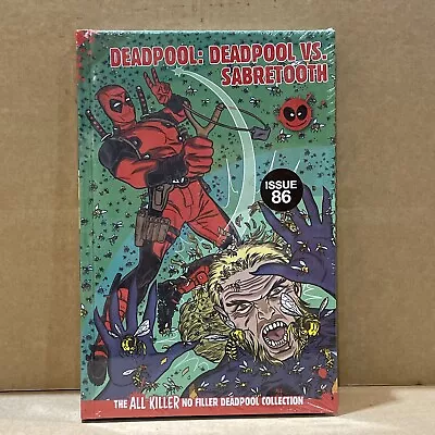 Buy The All Killer No Filler Deadpool Graphic Novel 90 Hawkeye Vs. Sabertooth • 9.99£