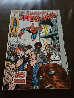 Buy Amazing Spider-Man #99 FN+ Johnny Carson Appearance Panic In Prison Marvel 1971 • 29.12£
