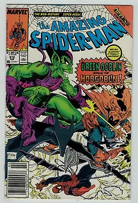 Buy Amazing Spiderman 312 Vs Green Goblin McFarlane Marvel Comics 1989 FN+ Fine+ • 13.97£