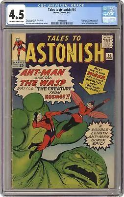 Buy Tales To Astonish #44 CGC 4.5 1963 1227791009 1st App. And Origin Wasp • 648.47£