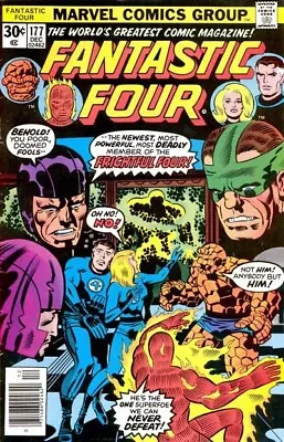 Buy FANTASTIC FOUR #177 F, Kirby C, George Perez, Marvel Comics 1976 Stock Image • 5.44£