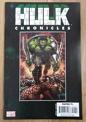 Buy HULK CHRONICLES: WWH #1 (2008)..NM Unread 1st Print..WORLD WAR HULK • 4£