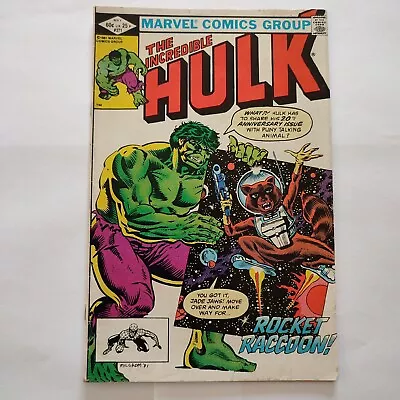 Buy Incredible Hulk #271 - Marvel 1982 - 1st Full App Rocket Raccoon • 62.99£