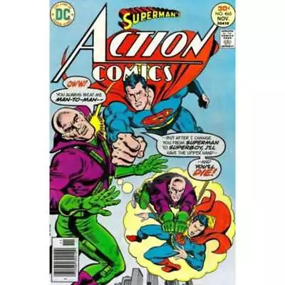Buy Action Comics #465  - 1938 Series DC Comics VG+ Full Description Below [w` • 2.56£