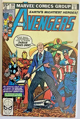 Buy Avengers #201 Nm- 1980 Bronze Age 1st Name Reveal • 0.99£