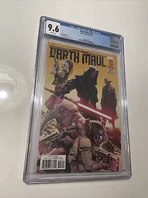 Buy Star Wars Darth Maul #3 (1st Print) CGC 9.6 | 1st CAD BANE Cover | Marvel 2017 • 38.83£