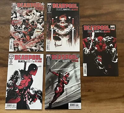 Buy Deadpool: Black, White & Blood #1-4 (Complete Set) 1st Sakura-Spider (NM) • 31.03£