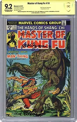 Buy Master Of Kung Fu #19 CBCS 9.2 SS Gulacy/Thomas/Milgrom/Englehart 1974 • 174.74£