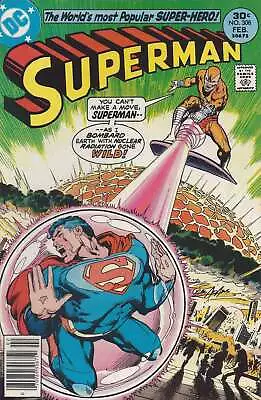 Buy Superman (1st Series) #308 FN; DC | February 1977 Neal Adams - We Combine Shippi • 6.20£