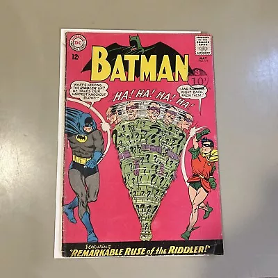 Buy BATMAN #171 1st SILVER AGE RIDDLER APPEARANCE DC COMICS 1965 GD/VG 3.0 ( READ • 299.99£