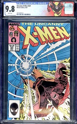 Buy Uncanny X-Men #221 CGC 9.8 1st Appearance Of Mister Sinister! • 233.39£