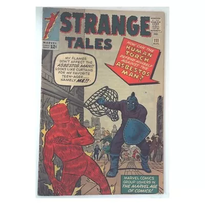 Buy Strange Tales #111  - 1951 Series Marvel Comics VG+ / Free USA Shipping [b' • 290.65£