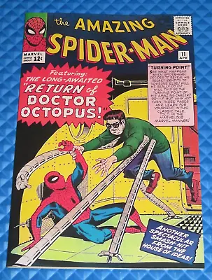 Buy Amazing Spider-Man #11 Facsimile Cover Marvel Reprint Newsprint Int 2nd Doc Ock • 31.06£