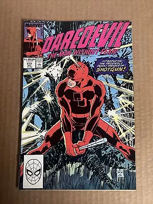 Buy Daredevil #272 First Print Marvel Comics (1989) Shotgun • 2.32£