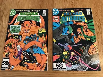 Buy Batman And The Outsiders 26 & 27, DC Comics 1985 • 3£