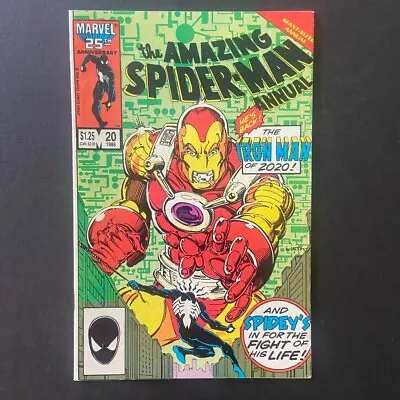 Buy Marvel Comics • Amazing Spider-Man Annual #20 • Iron Man • Copper Age (1986) • 6.22£