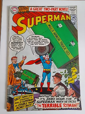 Buy Superman #182 Jan 1966 Good+ 2.5 1st Appearance Of The Toyman In The Silver Age • 6.99£