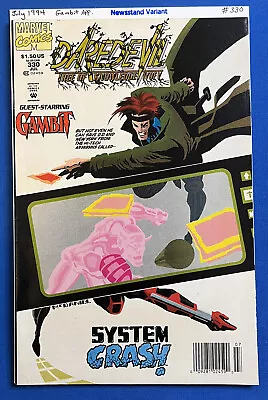 Buy Daredevil #330 Newsstand Cover (1964-1998) Marvel Gambit Appearance • 6.21£