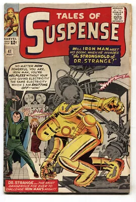 Buy Tales Of Suspense #41 Third Iron Man 1963 Marvel Key Comic Book • 346.56£